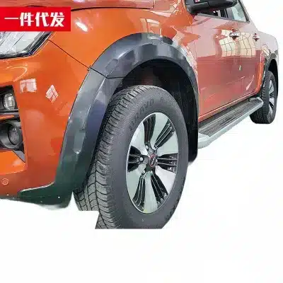 Matte Black Fender Flares Wheel Arch Kit for ISUZU D-MAX 2021 TEP Style Matte Black Fender Flares Wheel Arch Kit for ISUZU D-MAX 2021 TEP Style