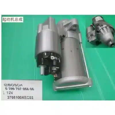 Starter Motor for GWM Haval F7 4C20 Engine 3708100XEC02 Replacement Starter Motor for GWM Haval F7 4C20 Engine 3708100XEC02 Replacement
