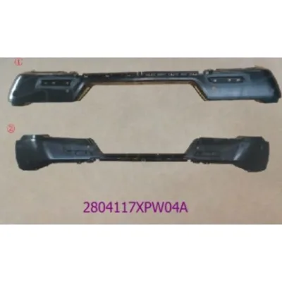 Rear Bumper Without Holes for Great Wall Pao Pickup, Replacement Panel 2804117XPW04A Rear Bumper Without Holes for Great Wall Pao Pickup, Replacement Panel 2804117XPW04A