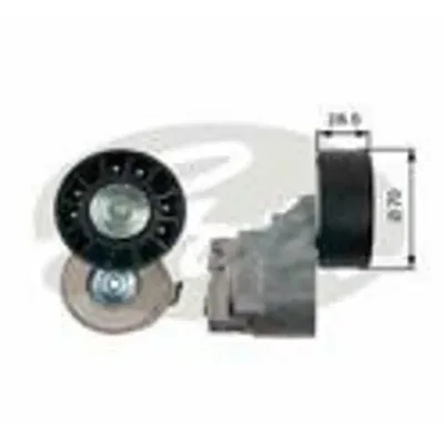 For Fiat Belt Tensioner Pulley 504000410 2002- DUCATO 2.3D For Fiat Belt Tensioner Pulley 504000410 2002- DUCATO 2.3D