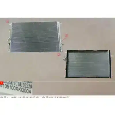 A/C Condenser for GWM Haval F7 4C20 Engine 8105100XKQ00A Cooling System A/C Condenser for GWM Haval F7 4C20 Engine 8105100XKQ00A Cooling System