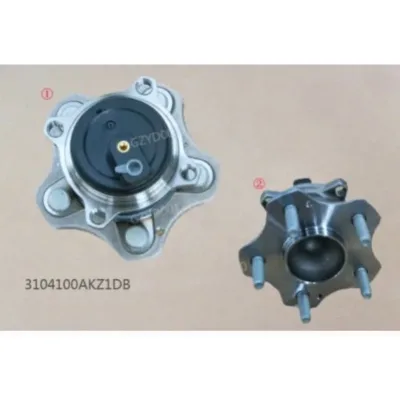 Rear Wheel Hub Assembly for GWM Haval H6 2018 Concave Design Replacement 3104100AKZ1DB Rear Wheel Hub Assembly for GWM Haval H6 2018 Concave Design Replacement 3104100AKZ1DB