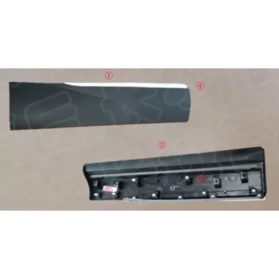 For GWM Haval H6 21 3th Door Trim Panel Full Black Matte Black 5006300XKN01A 5006400XKN01A 5006410XKN01A