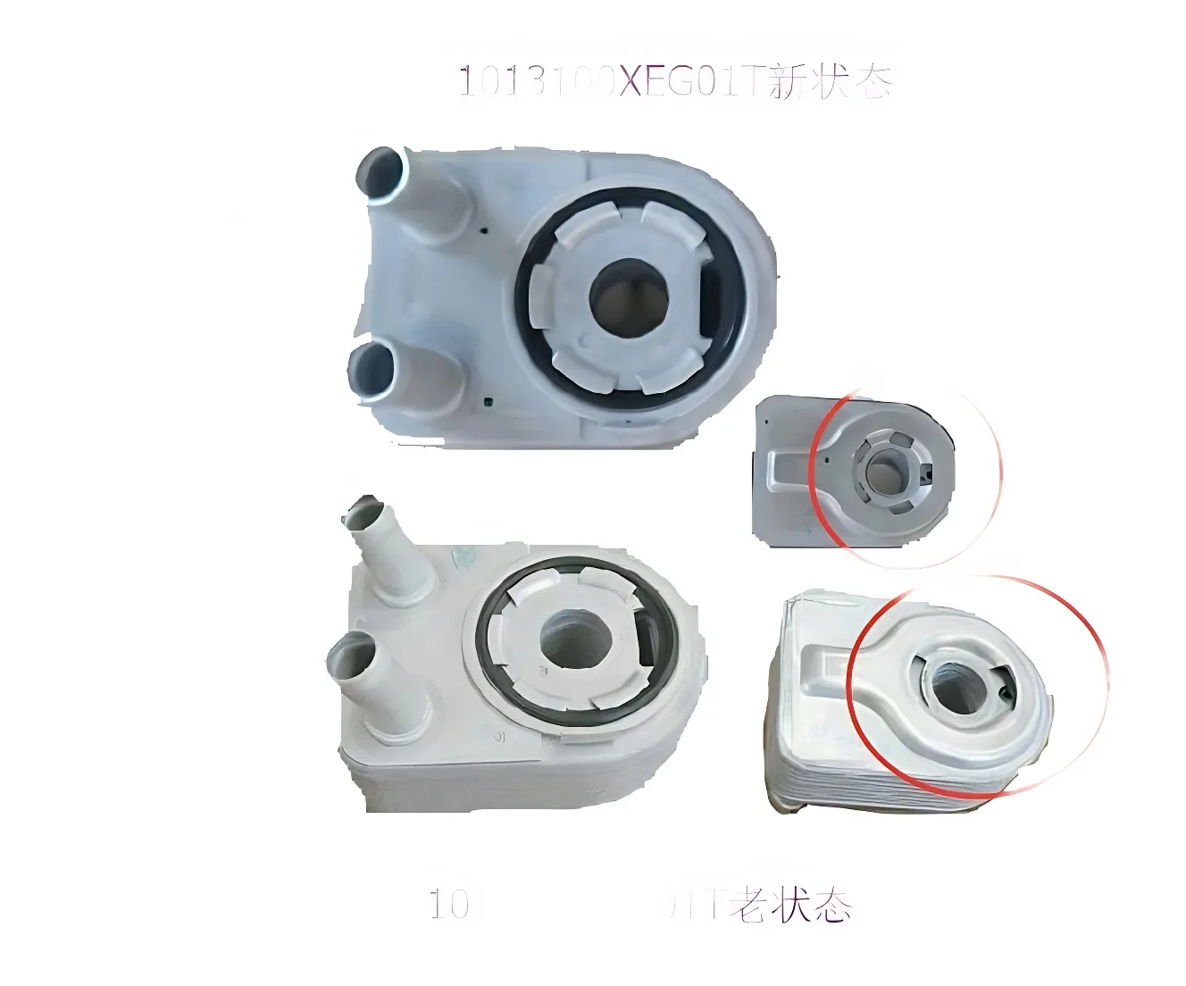 GWM Engine Oil Cooler Assembly 1013100XEG01T for GW4G15B 1.5T Engines