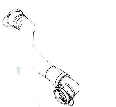 Haval Chitu Lower Radiator Hose Assembly – Part No. 1303103XGW02A Haval Chitu Lower Radiator Hose Assembly – Part No. 1303103XGW02A