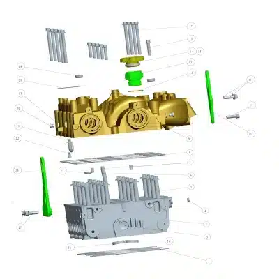Sida Power Valve Cover Assembly for SD4V25 2.5L Diesel Engine (1003101-0001-001) Sida Power Valve Cover Assembly for SD4V25 2.5L Diesel Engine (1003101-0001-001)