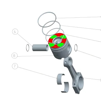 Sida Power Piston Pin for SD4V25 2.5T Diesel Engine – 1004013-0146-001 Sida Power Piston Pin for SD4V25 2.5T Diesel Engine – 1004013-0146-001