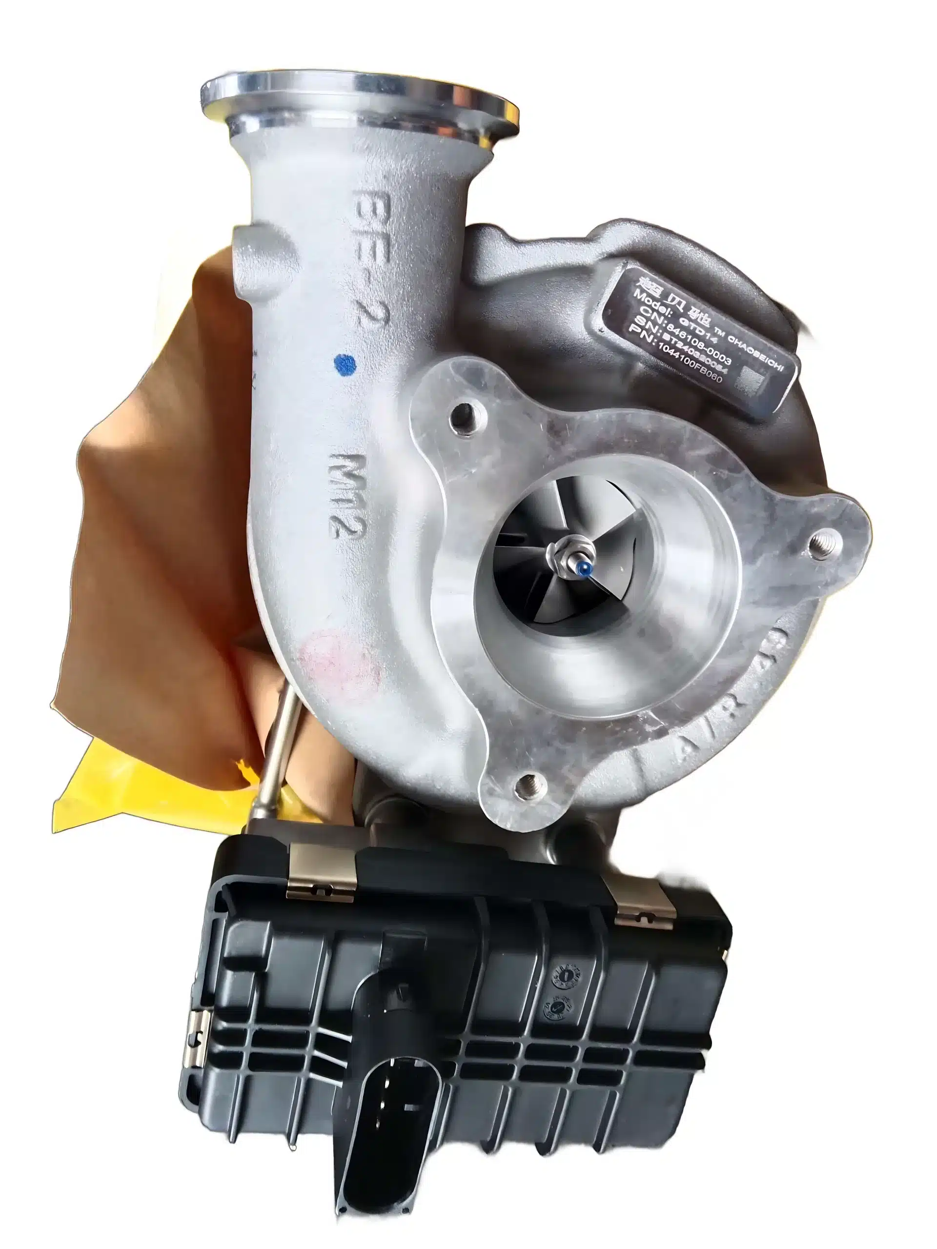JAC Motors Turbocharger Assembly for HFC4DB2-2E 2.0L Diesel Engine (1118010-1855-001)