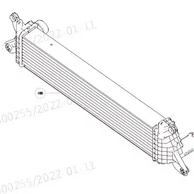 Tank 500 Intercooler Assembly – Part No. 1119128XGW04A Tank 500 Intercooler Assembly – Part No. 1119128XGW04A