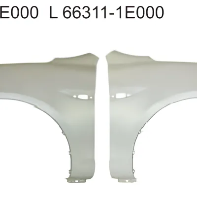 Front Fender for 2006 Hyundai Accent Left/Right Side 66321-1E000 66311-1E000 Gold Replacement Front Fender for 2006 Hyundai Accent Left/Right Side 66321-1E000 66311-1E000 Gold Replacement