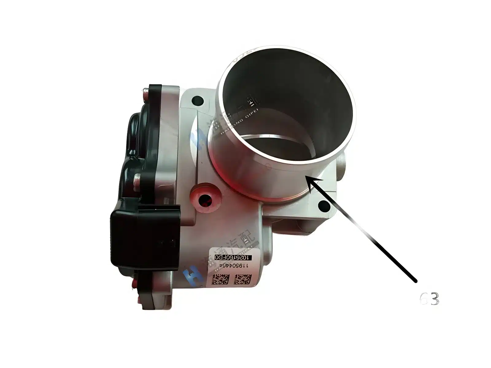 JAC Motors Throttle Body Assembly for HFC4DB2-1D1 2.0L Diesel Engine (1026160FD020)