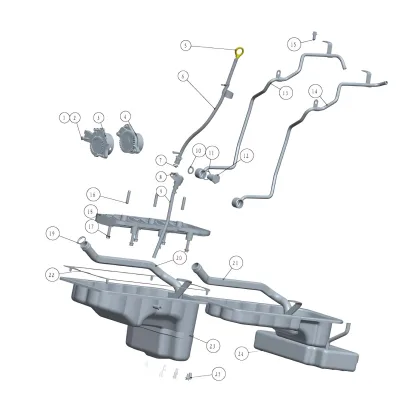 Sida Power Oil Strainer Assembly for SD4V25 2.5T Diesel Engine – 1010010S1-V1055R-33 Sida Power Oil Strainer Assembly for SD4V25 2.5T Diesel Engine – 1010010S1-V1055R-33