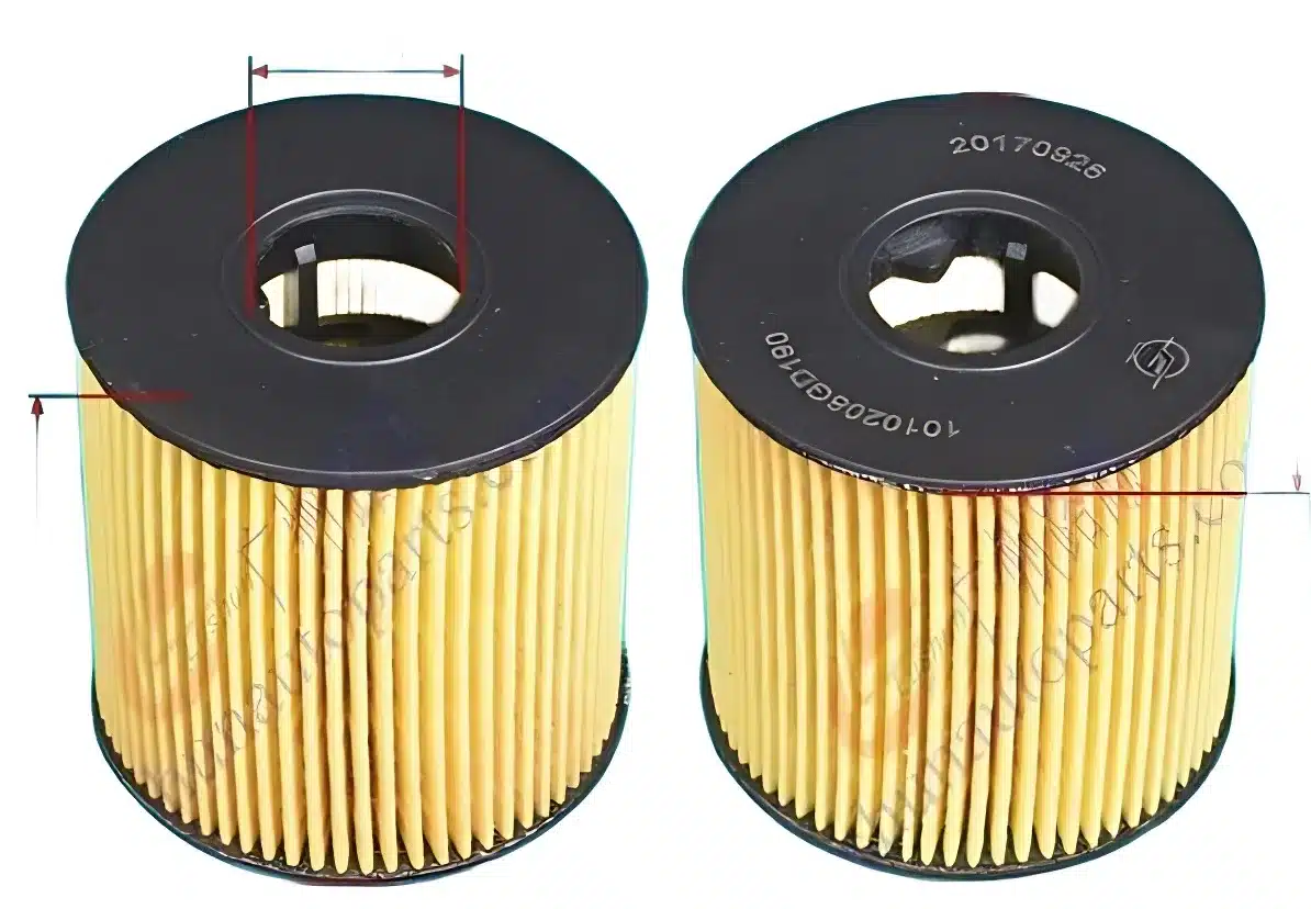 JAC Motors Genuine Oil Filter Assembly for HFC4GA3 2.0L 2.0T Engines (1012010-0229-001)