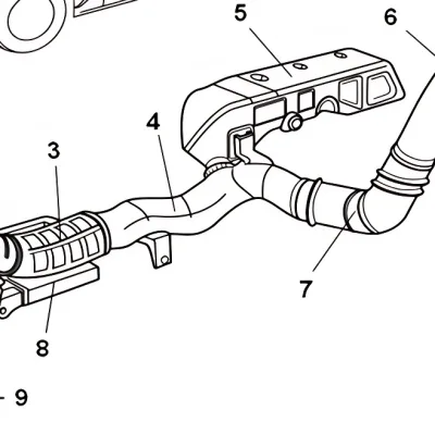 Joylong Commuter Hiace Air Filter Intake Hose – 17861-75110 Joylong Commuter Hiace Air Filter Intake Hose – 17861-75110