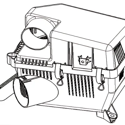 JAC Motors Shuailing T8 Air Filter Assembly – Part 1109100P3030