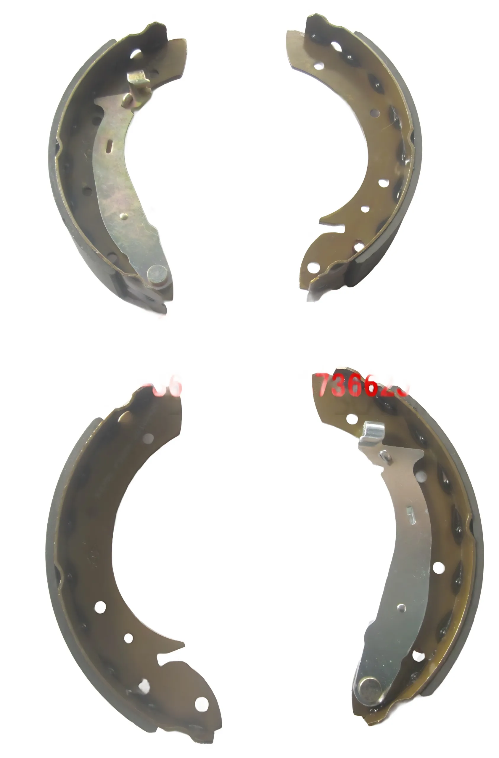 Foton Midi Rear Brake Shoe Assembly – ZD3502035-0109-001