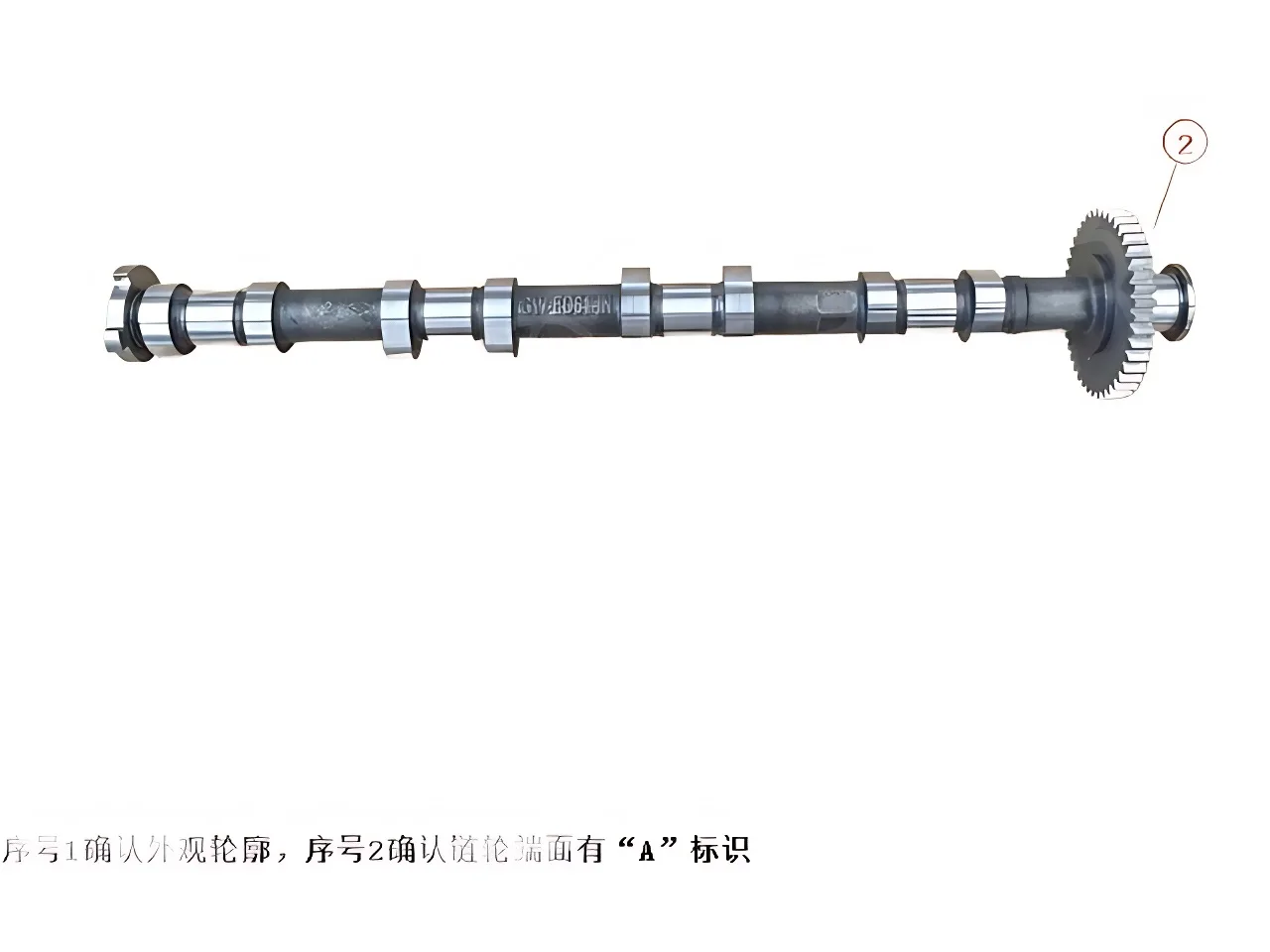 GWM Intake Camshaft Assembly (1006100AED61) for GW4D20M 2.0L Diesel Engine