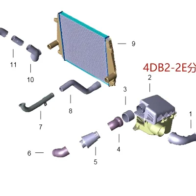 Intercooler Air Pipe for JAC Shuailing T6 – Part 1109060P31F0 Intercooler Air Pipe for JAC Shuailing T6 – Part 1109060P31F0