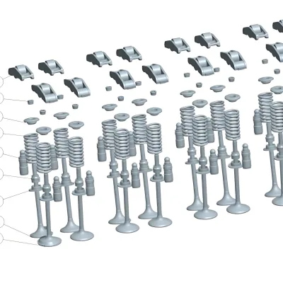 Sida Power Lower Valve Spring Seat for SD4V25 2.5L 2.5T Diesel Engine – 1007025-V1055R Sida Power Lower Valve Spring Seat for SD4V25 2.5L 2.5T Diesel Engine – 1007025-V1055R