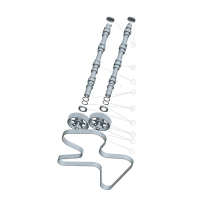 Sida Power Camshaft Bolt 1006023-V1055R for SD4V25 2.5T Diesel Engine Sida Power Camshaft Bolt 1006023-V1055R for SD4V25 2.5T Diesel Engine