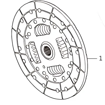 GWM Clutch Plate Assembly for GW4D20M 2.0L Diesel Engine – 1601200XP6JXA GWM Clutch Plate Assembly for GW4D20M 2.0L Diesel Engine – 1601200XP6JXA