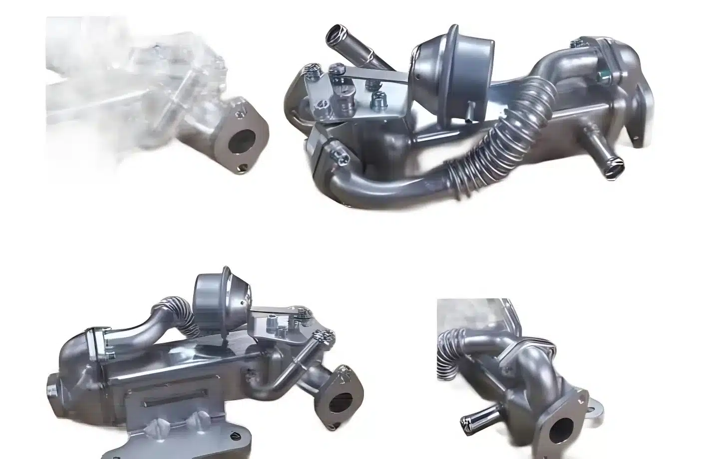 Sida Power EGR Cooler Assembly for SD4V256R-110 2.5L Diesel Engine