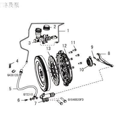Clutch Disc for 491 2.2L Engine (Toyota 4Y Style) – 1601050-E00/JM0040A Clutch Disc for 491 2.2L Engine (Toyota 4Y Style) – 1601050-E00/JM0040A