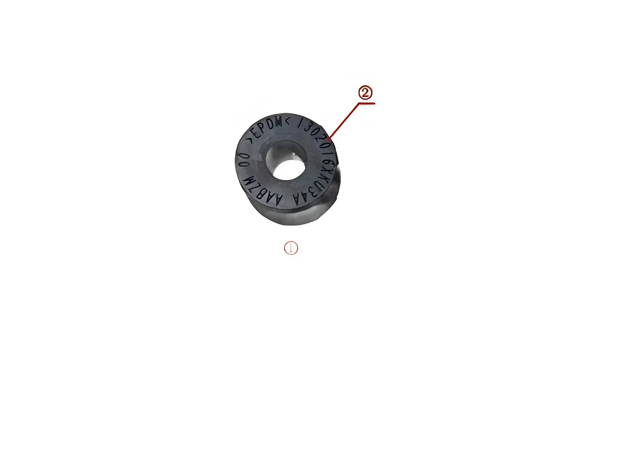Haval M6 PLUS Upper Radiator Rubber Cushion Mount – 1302016XKU34A