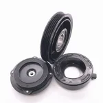 AC Compressor Electromagnetic Clutch 3-Piece Kit 120mm 4PK for Toyota Prado 2700, RAV4, and Levin