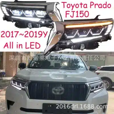 LED Headlight Assembly with 6000K Clear Beam for 2017-2019 Toyota Land Cruiser Prado LC150 LED Headlight Assembly with 6000K Clear Beam for 2017-2019 Toyota Land Cruiser Prado LC150