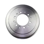 Rear Brake Drum 42431-35210 for Toyota Land Cruiser Prado KZJ95 LJ90 Series, Heavy Duty Cast Iron