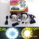 LED Fog Light Assembly for 2008-2016 Toyota Land Cruiser LC200, Golden Yellow LED Fog Lamp Replacement
