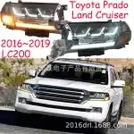 Full LED Headlight Assembly with DRL Replacement for 2016-2019 Land Cruiser Prado LC200 Style