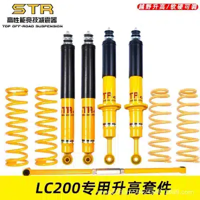 STR 2-Inch Lift Shock Absorber Kit Front and Rear for Toyota Land Cruiser LC200 4WD STR 2-Inch Lift Shock Absorber Kit Front and Rear for Toyota Land Cruiser LC200 4WD
