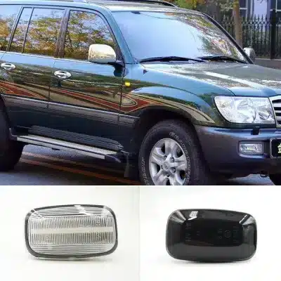 LED Fender Side Marker Turn Signal Lights Smoked Lens for Toyota Land Cruiser LC80 LC100 Prado LC95 3400 4500 4700 LED Fender Side Marker Turn Signal Lights Smoked Lens for Toyota Land Cruiser LC80 LC100 Prado LC95 3400 4500 4700