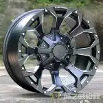 20×9 Off-Road Wheel Rim 6-Lug/5-Lug Matte Black Milled for Ford F150 Ranger Jeep Wrangler Pajero H9