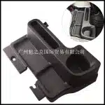 Center Console Storage Box and Cup Holder Organizer for Toyota Land Cruiser LC71 LC76 LC79, Black Dashboard Tray Replacement