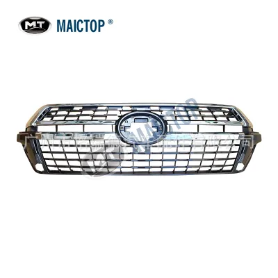 2021 Style Front Grille Assembly Matte Black/Chrome Trim For 2016-2021 Toyota Land Cruiser LC200 FJ200 2021 Style Front Grille Assembly Matte Black/Chrome Trim For 2016-2021 Toyota Land Cruiser LC200 FJ200