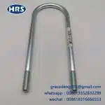 Rear Leaf Spring U-Bolt 90117-14073 for Toyota Land Cruiser Pickup HZJ79, Heavy-Duty Steel Suspension Fastener