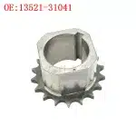 Engine Crankshaft Timing Gear Sprocket 13521-31041 for Toyota Land Cruiser Prado GRJ150 1GR-FE Engine