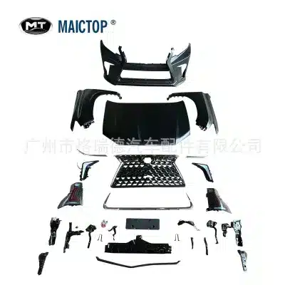 Full Body Kit Upgrade Conversion for Toyota Land Cruiser Prado FJ150 2008-2017 to 2022 LX570 Style, LED Headlights Taillights Bumper Hood Fenders Full Body Kit Upgrade Conversion for Toyota Land Cruiser Prado FJ150 2008-2017 to 2022 LX570 Style, LED Headlights Taillights Bumper Hood Fenders