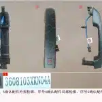 Tank 300 Front Left Door Outer Handle Assembly – Part No. 6105121XKM01A