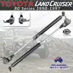 Front Hood Gas Struts Lift Supports for Toyota Land Cruiser 80 Series 1990-1997 Lexus LX450, 53440-69015