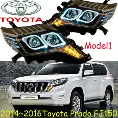 LED Projector Headlight Assembly for 2014-2017 Toyota Land Cruiser Prado LC150, IP66 Waterproof LED Projector Headlight Assembly for 2014-2017 Toyota Land Cruiser Prado LC150, IP66 Waterproof