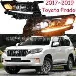 Front Headlamp Assembly with HID Xenon Bulb and Ballast for 2017-2018 Toyota Land Cruiser Prado