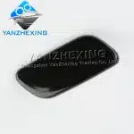 Front Bumper Headlight Washer Nozzle Cover Set for 2007-2012 Toyota Land Cruiser LC200, Left & Right Sides