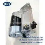 12V 11-Tooth Starter Motor for Toyota Land Cruiser Prado Hiace Hilux 2KD-FTV, Replaces 28100-30050 28100-67070