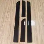 10-Piece Chrome Side Door Body Molding Trim Replacement for Toyota Land Cruiser LC300, Anti-Collision Protection Strips