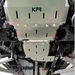 Heavy-Duty Aluminum Alloy Engine Skid Plate Chassis Guard for 2022-2026 Toyota Tundra & 2024+ Land Cruiser LC250