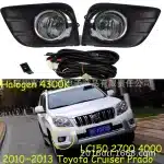 Front Bumper Fog Lights with Daytime Running Lights (DRL) for Toyota Land Cruiser Prado LC150 2010-2013
